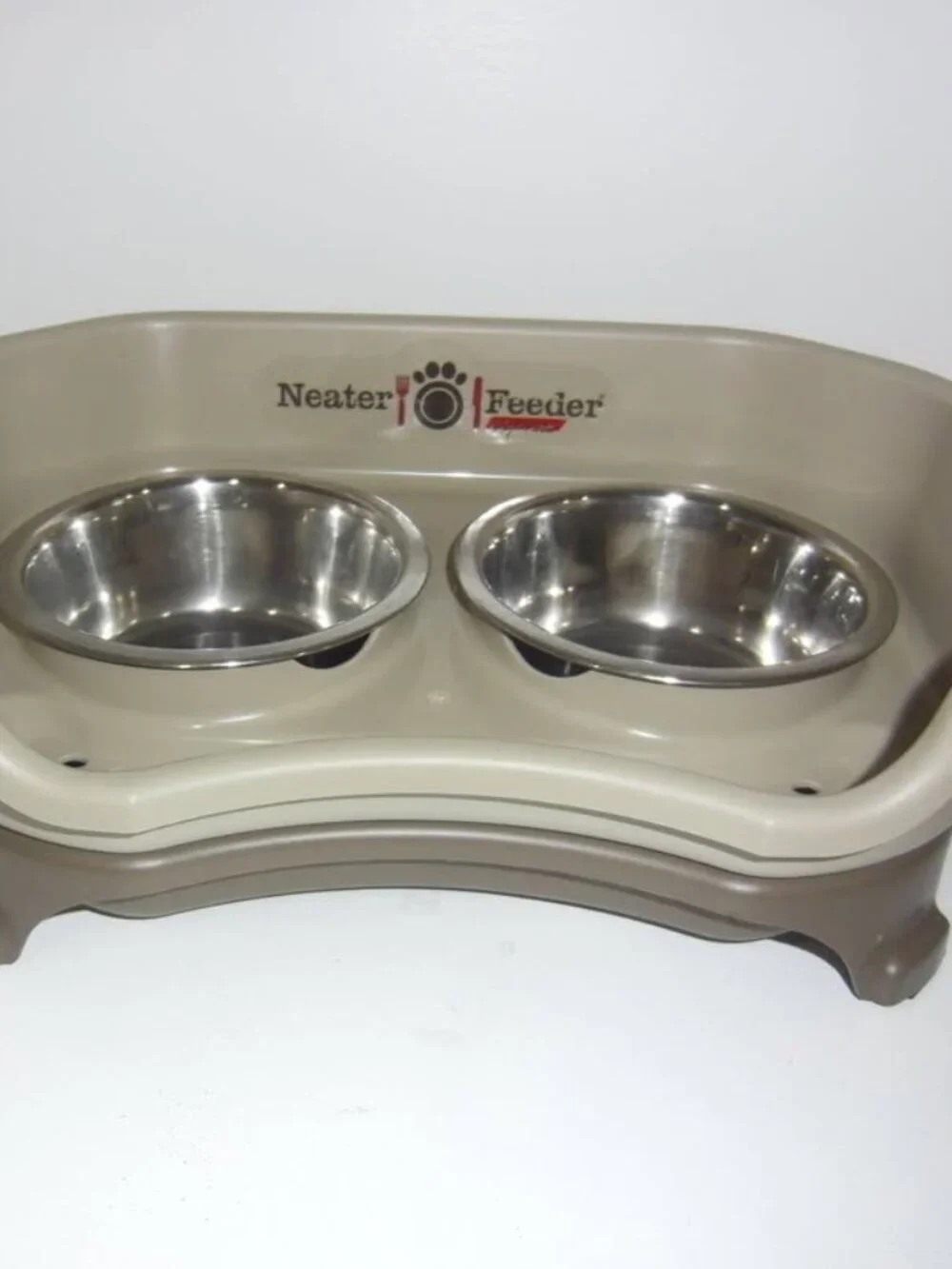 Neater Feeder System for Small Dog, Cat or Puppy - 2 Bowls & Stand